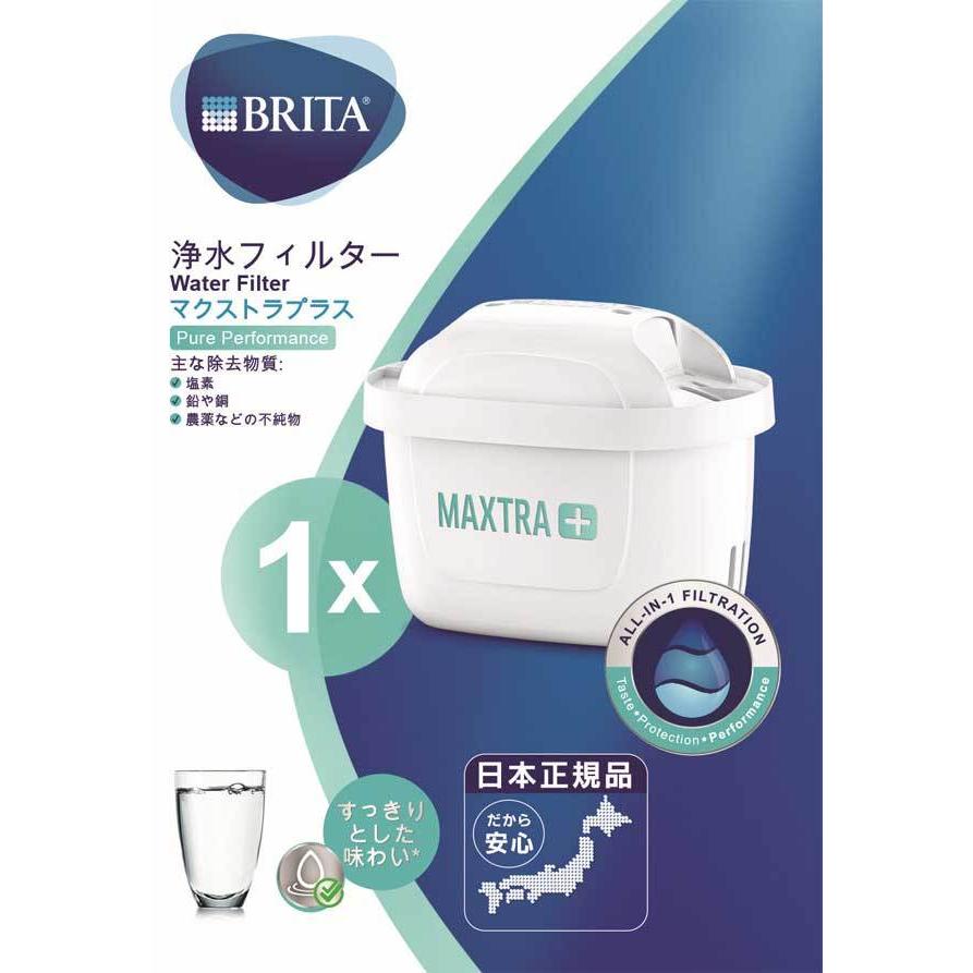ブリタ 交換用マクストラプラス ピュアパフォーマンス カートリッジ 1