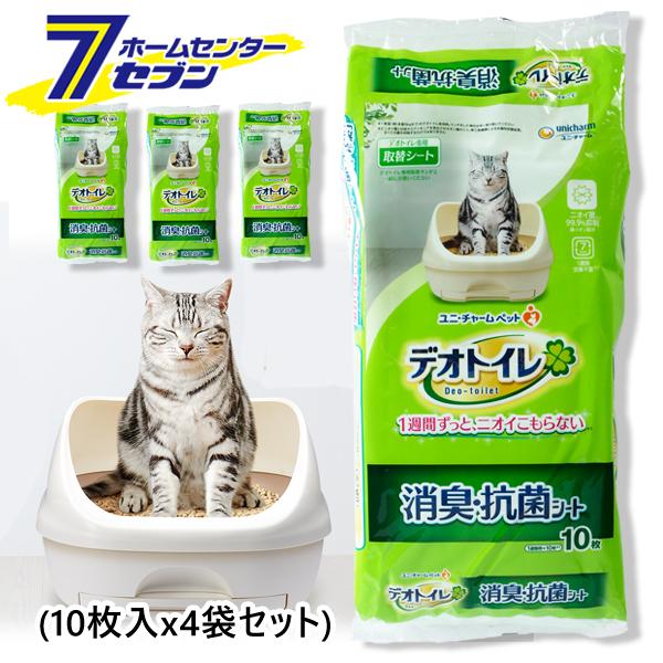 unicharm（ユニチャーム） (まとめ買い4袋) デオトイレ 消臭・抗菌