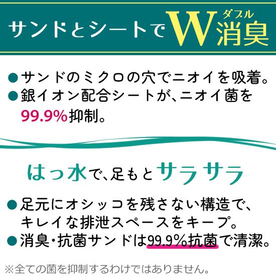 (まとめ買い8袋) （デオトイレ) 飛び散らない消臭抗菌サンド 4L ユニチャーム (ケース販売 2ケース) 爆買の画像