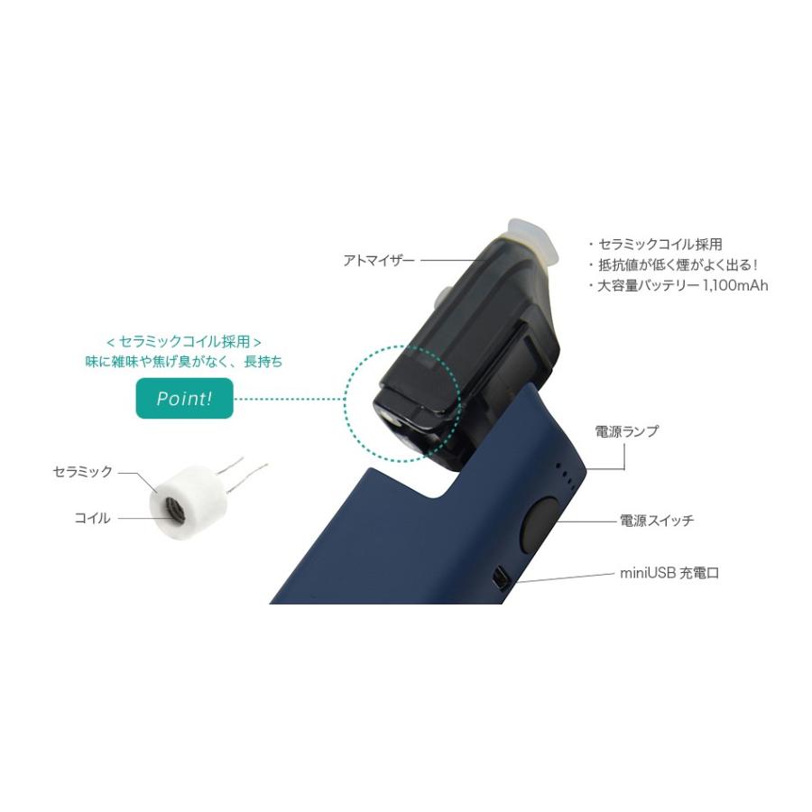 VP CORE スターターセット ホワイト SW-16182 JAPAN [電子タバコ 電子