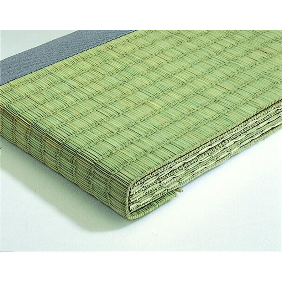 国産ユニット畳 い草製 草（い草4層） 約85×85×1cm 6枚セット 大島屋 [い草 イ草 置き畳 畳 ユニット] 爆買_1