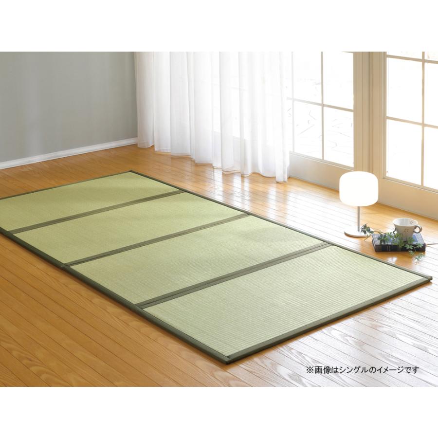 大島屋 四つ折り畳 セミダブル 140x210x1.3cm (マットレス 寝具 敷布団 和室) 爆買_1