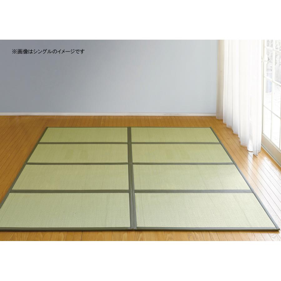 大島屋 四つ折り畳 セミダブル 140x210x1.3cm (マットレス 寝具 敷布団 和室) 爆買_6