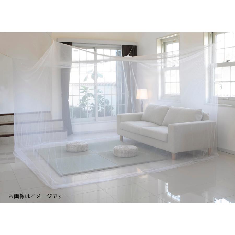 大島屋 吊り下げ 蚊帳 かや 4.5帖用 250x250x200cm (カヤ 虫よけ 大島屋 吊り下げ 蚊帳 かや 4.5帖用 250x250x200cm (カヤ 虫よけ