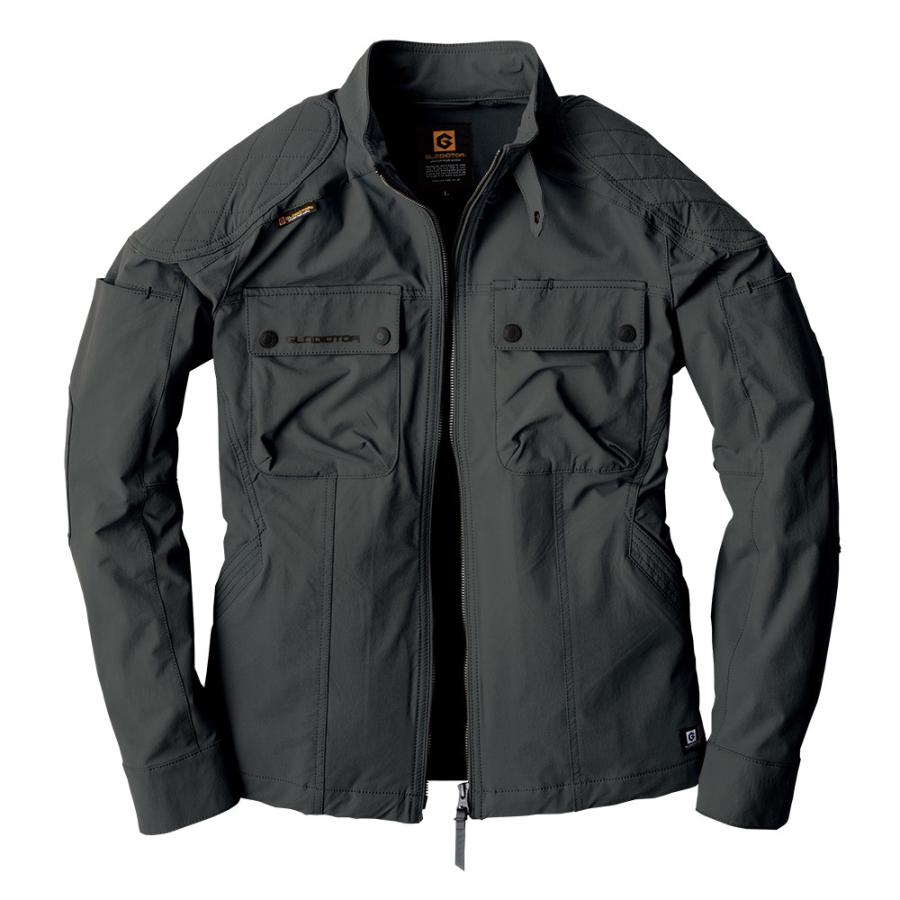 bb.chanアコーレ異素材ジャケット　新品♦︎お値下げ コーコス信岡 4WAYストレッチジャケット (ネイビー) L GX-3810