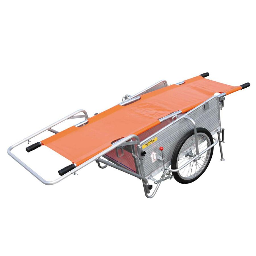 3年保証』 DIY.comアルミ製折りたたみ式リヤカー SMC-3BST 昭和