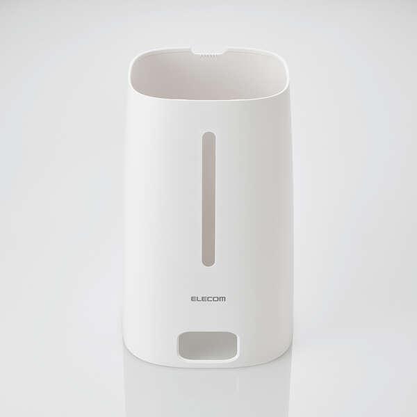 ペット用 タイマー式自動給餌器 4L 1皿タイプ ホワイト PET-AF03WH