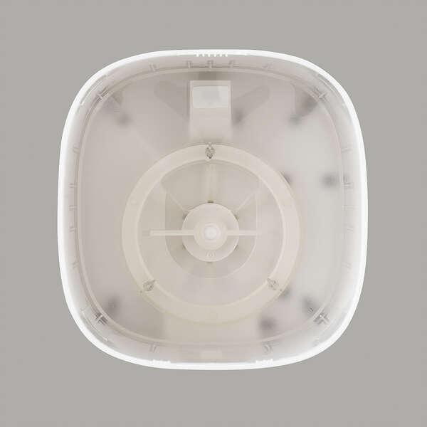 ペット用 タイマー式自動給餌器 4L 2皿タイプ ホワイト PET-AF04WH