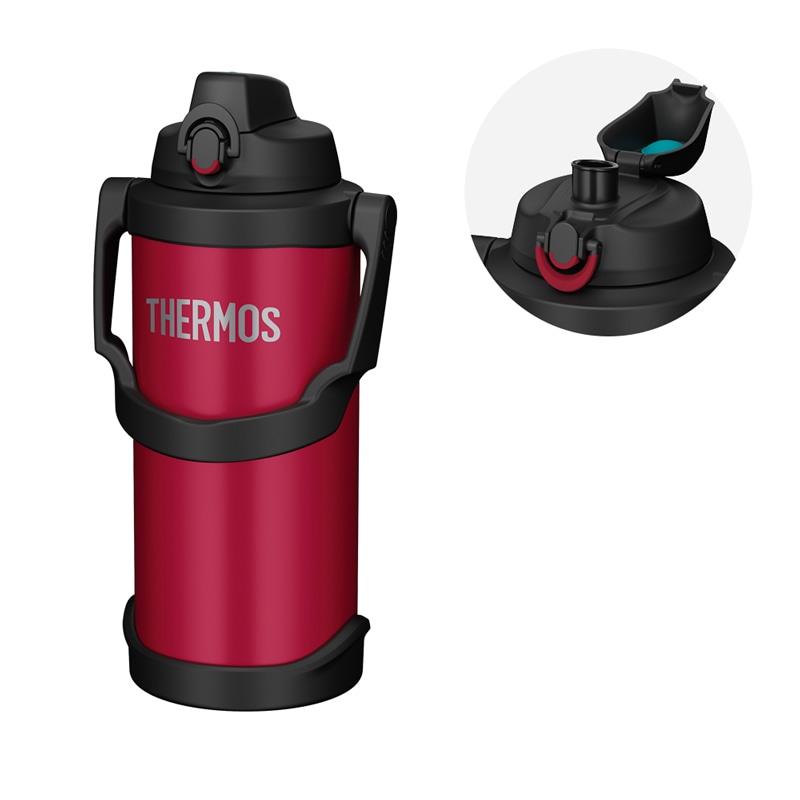 新品真空断熱スポーツジャグ FJQ-3000 レッド(R)・ブラック2セット THERMOS（サーモス） 真空断熱 スポーツジャグ （保冷専用） 3,000ml