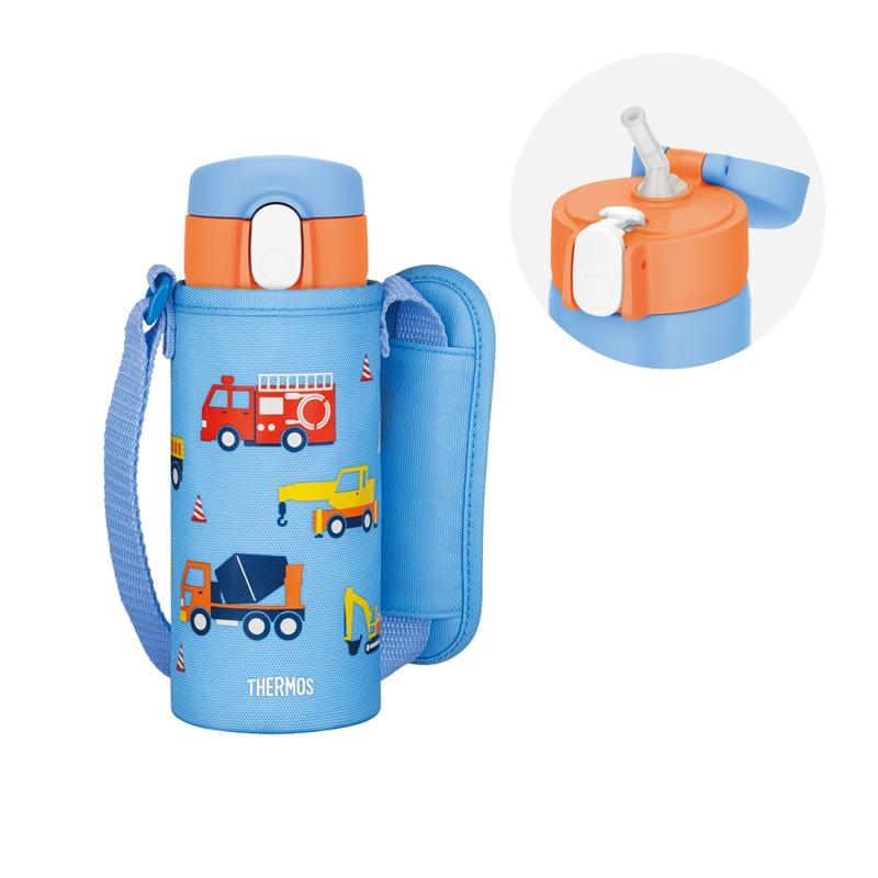 THERMOS（サーモス） 真空断熱ストローボトル 410ml ブルー FJV-400F