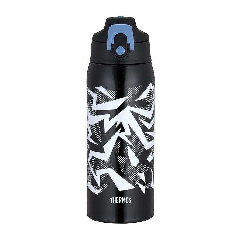 THERMOS（サーモス） 真空断熱2ウェイボトル 800ml ブラックイエロー