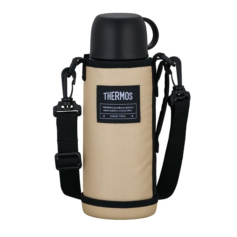 THERMOS（サーモス） 真空断熱2ウェイボトル 800ml ベージュブラック
