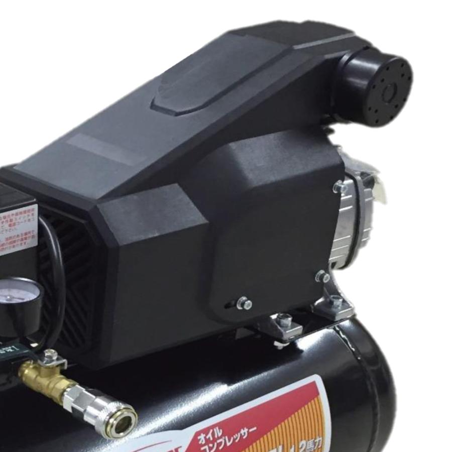 オイル式 コンプレッサー (25L) EBS-25 （個人宅配可） (圧力調整 エア