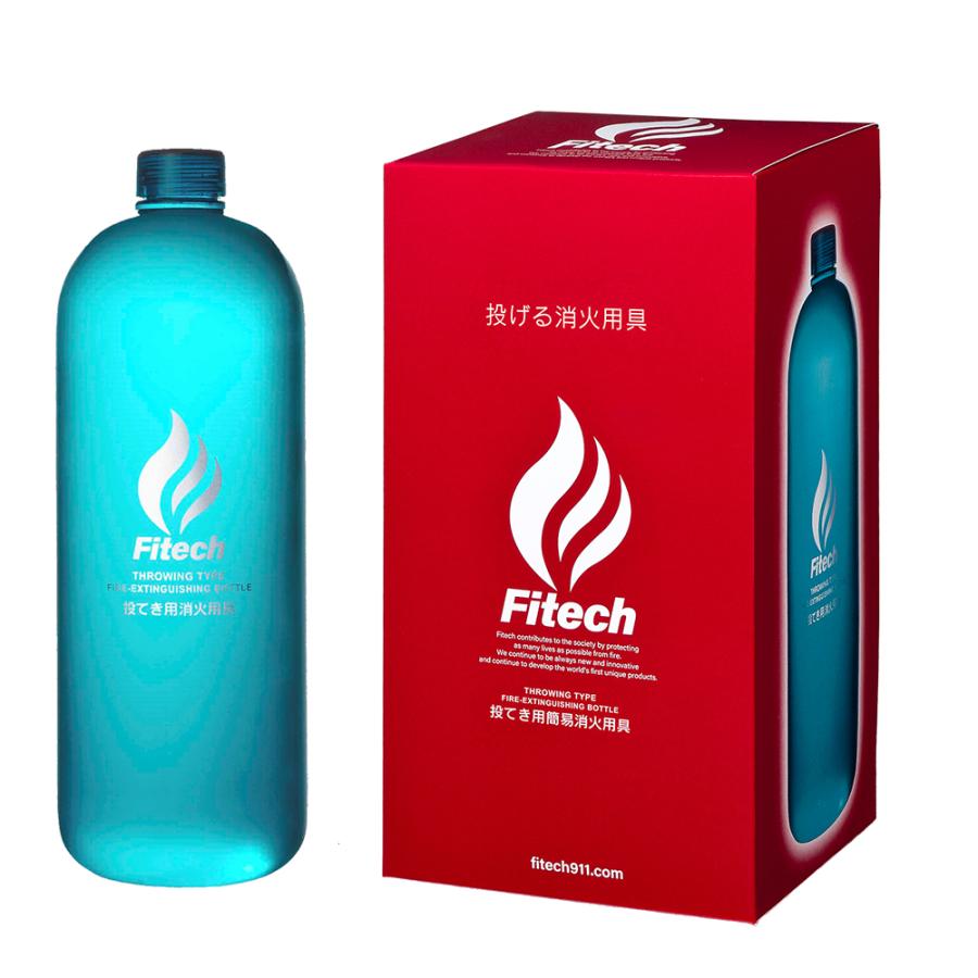 ファイテック 投てき用 消火用具 [ボトル 投げ込み 防災 火事 災害
