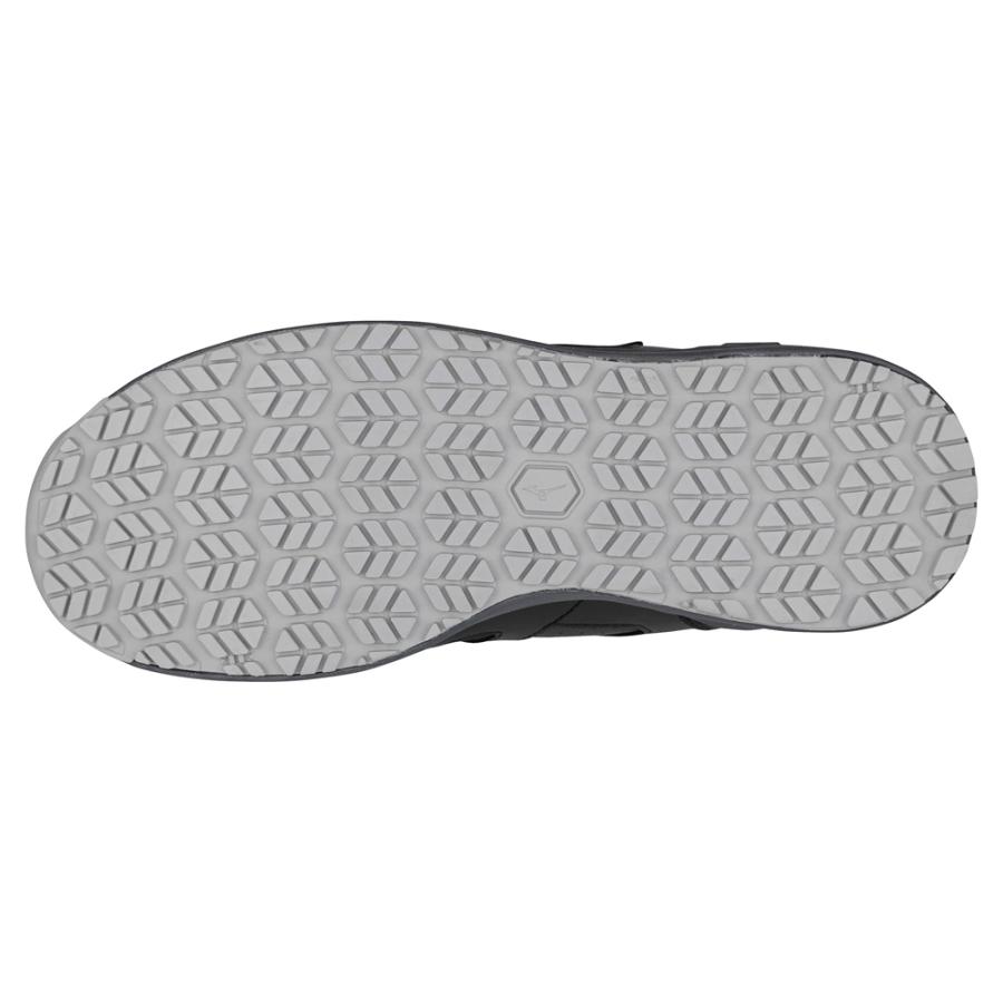 オールマイティ ミズノ ワークシューズ 24cm ブラック×ダークグレー