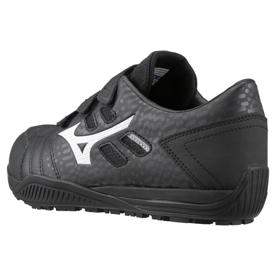 オールマイティ ミズノ ワークシューズ 28cm ブラック×ホワイト TDII