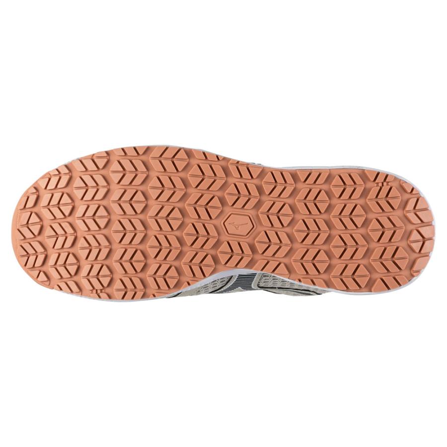 オールマイティ ワークシューズ 29cm ベージュ×ダークグレー VH 51L BOA F1GA230649290 ミズノ [メンズ 男性 ワーキング スニーカー ローカット ダイヤル靴 軽量] オールマイティ ミズノ ワークシューズ 29cm ベージュ×ダークグレー VH