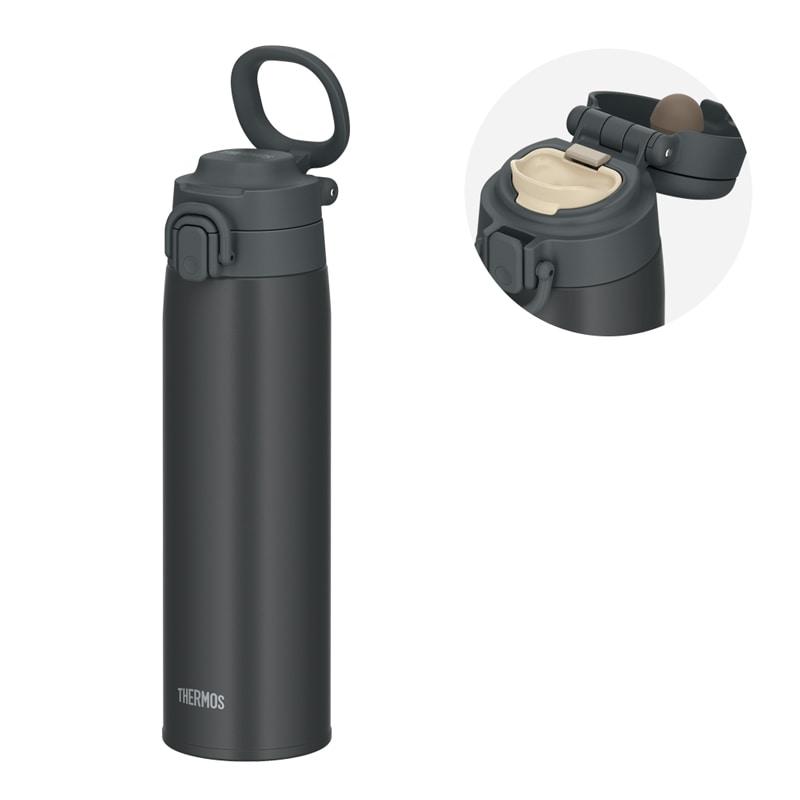 【新品・未開封】サーモス 水筒 JOS-751 チャコール 4本セット 真空断熱ケータイマグ 750ml チャコール JOS-751-CHL (水筒 ワンタッチ