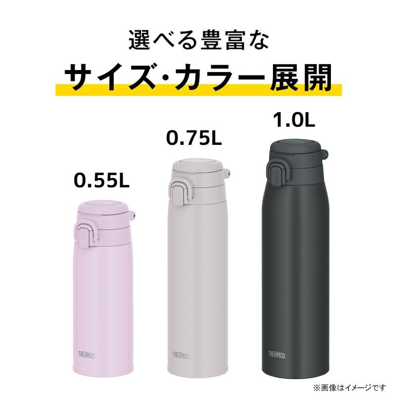 真空断熱ケータイマグ 750ml チャコール JOS-751-CHL (水筒 ワンタッチ