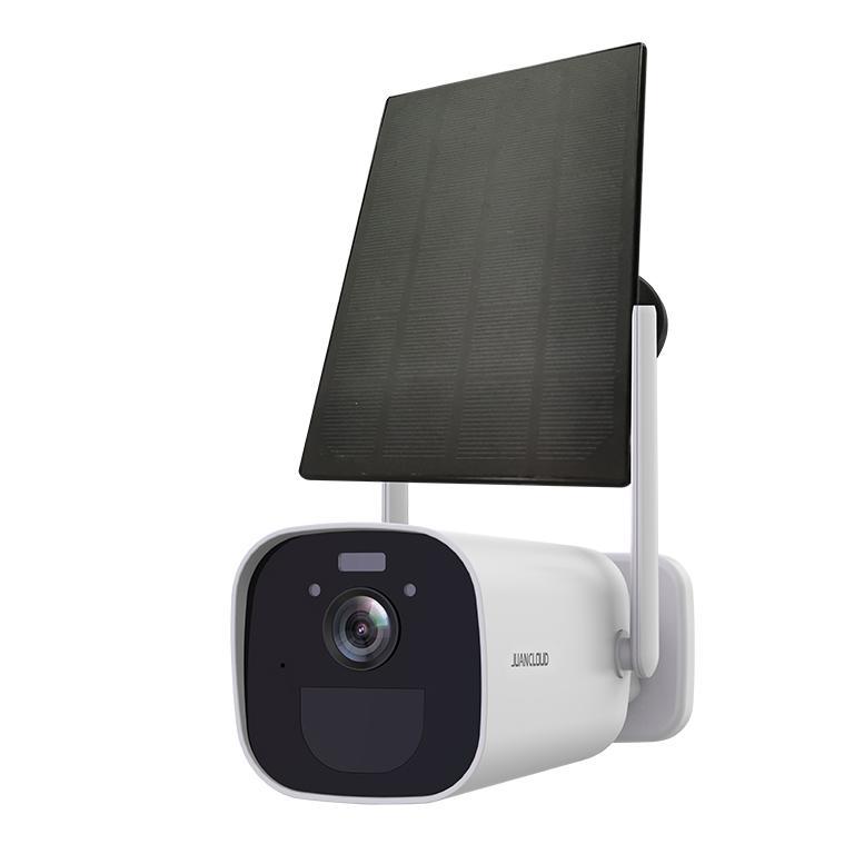 バッテリー搭載IPカメラ＋ソーラーパネルセット JA-BC13-A-W-S3C (防犯