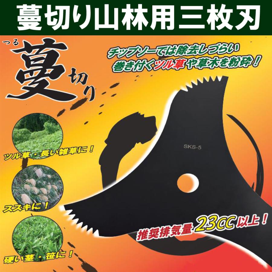 草刈機刃　めちゃかる　3枚 シンゲン 草刈り機 軽量チップソー めちゃかる 草刈刃 草刈機用