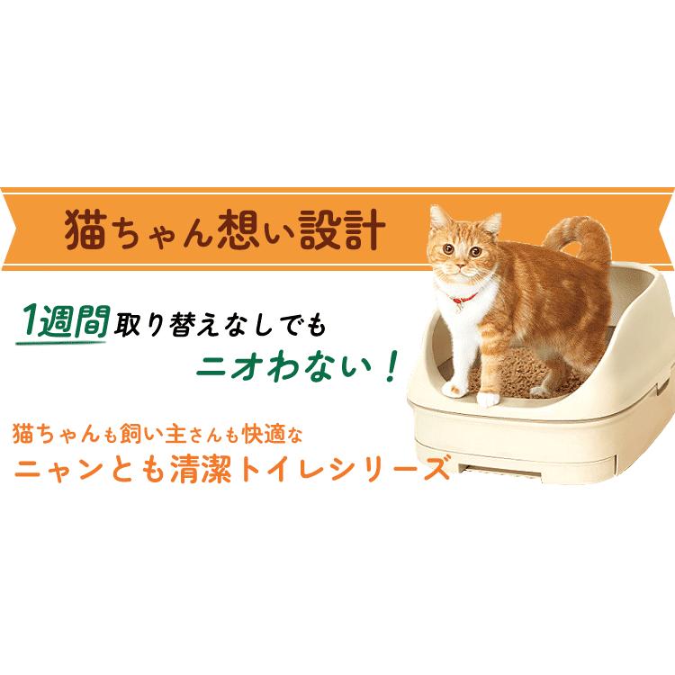 ニャンとも清潔トイレ 脱臭・抗菌 チップ 小さめの粒 （2.5Lx18個入） (3ケース ネコ ねこ 猫砂 猫トイレ にゃんとも ケース販売 2.5リットル 18袋入 エステー)の画像
