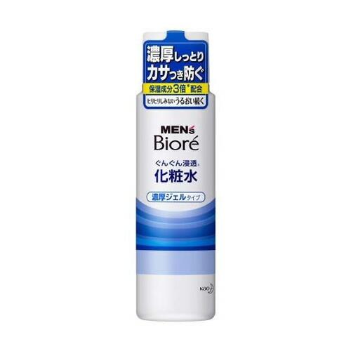 メンズビオレ 浸透化粧水 濃厚ジェルタイプ 180ml  花王 [男性化粧品 メンズコスメ フェイス用 化粧水]｜hc7