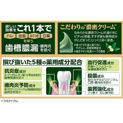 Kao（花王） ディープクリーン撰 濃密クリームハミガキ 100g [歯磨き