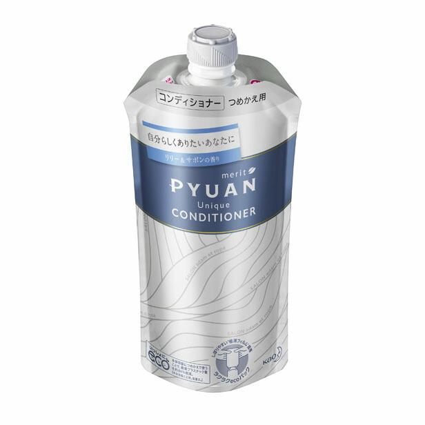 メリット ピュアン ヘアコンディショナー ユニーク 詰め替え340ml 花王 ノンシリコン リンス ヘアケア 化粧品 Diy Com 通販 Paypayモール