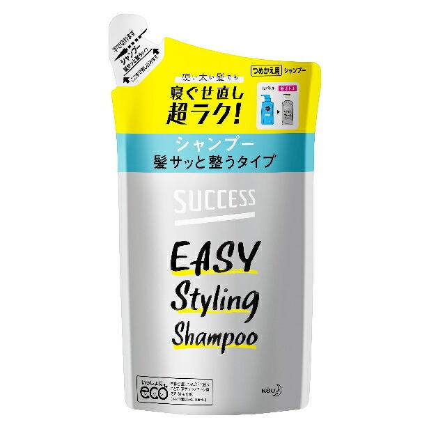 サクセス シャンプー 髪サッと整うタイプ つめかえ用 320ml  花王 [寝ぐせ直し メンズ 詰替え 詰め替え 時短]｜hc7