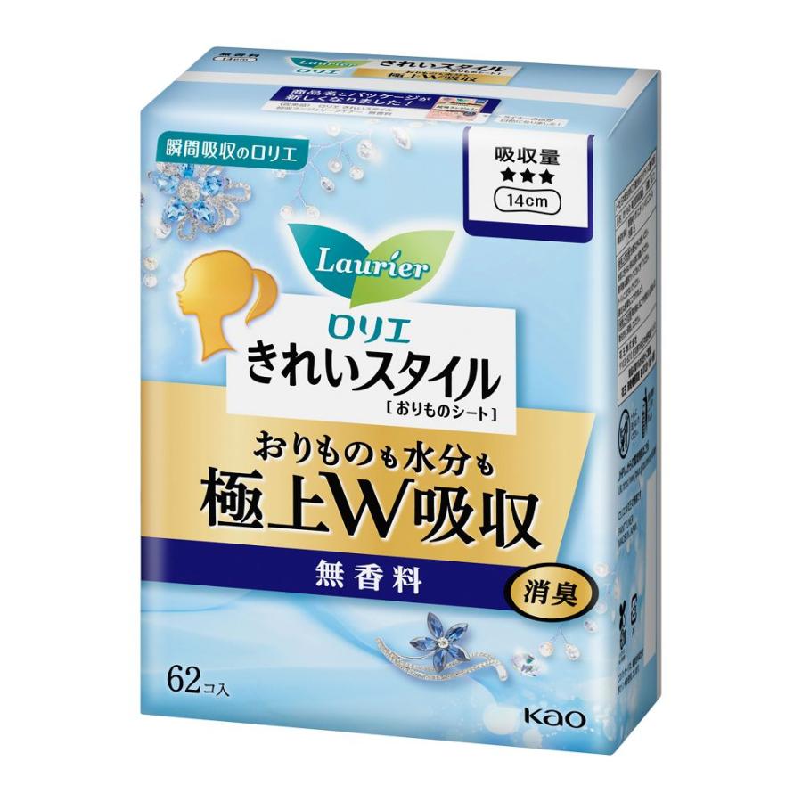 Kao（花王） ロリエ きれいスタイル 超吸ランジェリーライナー 無香料 