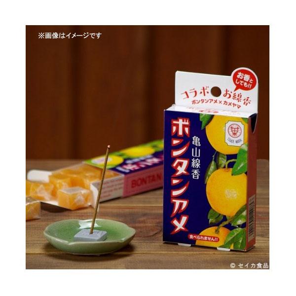 コラボ線香 ボンタンアメの香り 日本製 23010007 (ぼんたんあめ お菓子