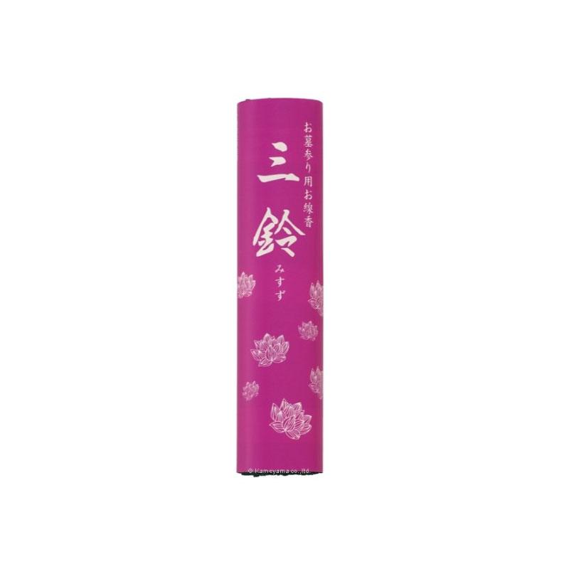 三鈴 極太巻 紫巻 1P 屋外用 M0230101 (三鈴香 お墓参り用 線香