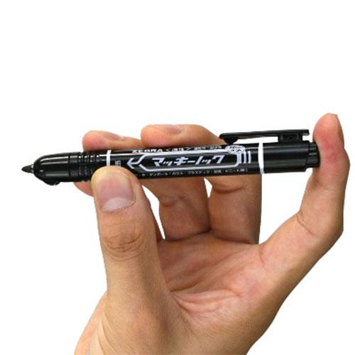 ZEBRA（ゼブラ） マッキーノック 細字 ブラック 日本製 P-YYSS6-BK