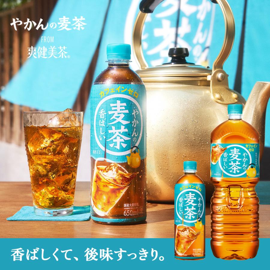Coca Cola（コカコーラ） やかんの麦茶 from 爽健美茶 PET 2L 12本 【2