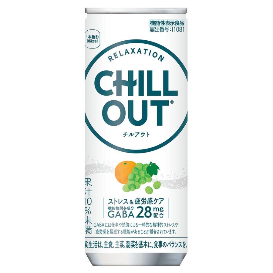 Coca Cola（コカコーラ） チルアウト ストレス＆疲労感ケア 250ml 缶