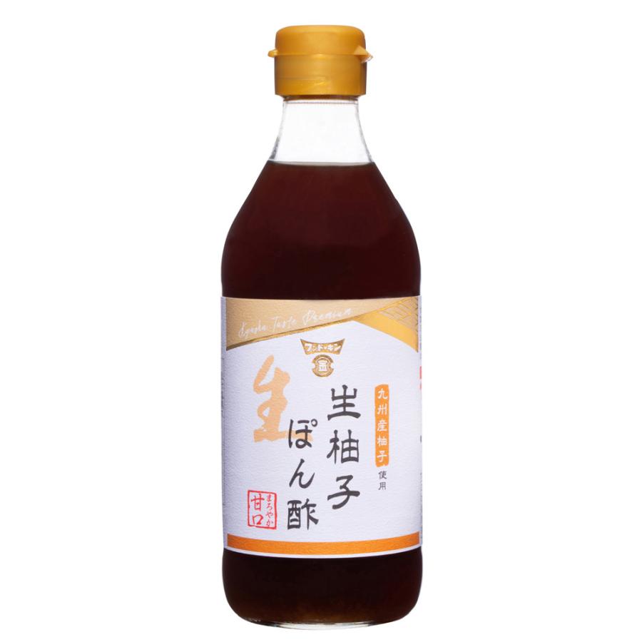 フンドーキン醤油 生柚子ぽん酢 (360ml) (ポン酢 甘口 ユズ 九州産
