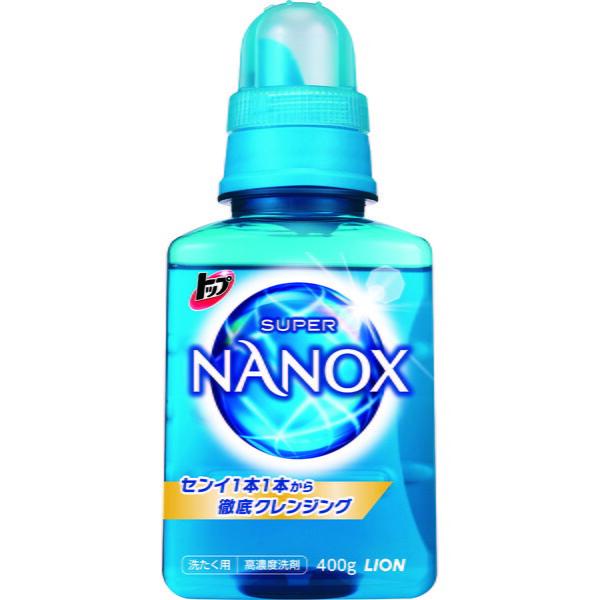 LION（ライオン） トップ スーパーNANOX 本体 400g [衣料用洗剤 洗濯用