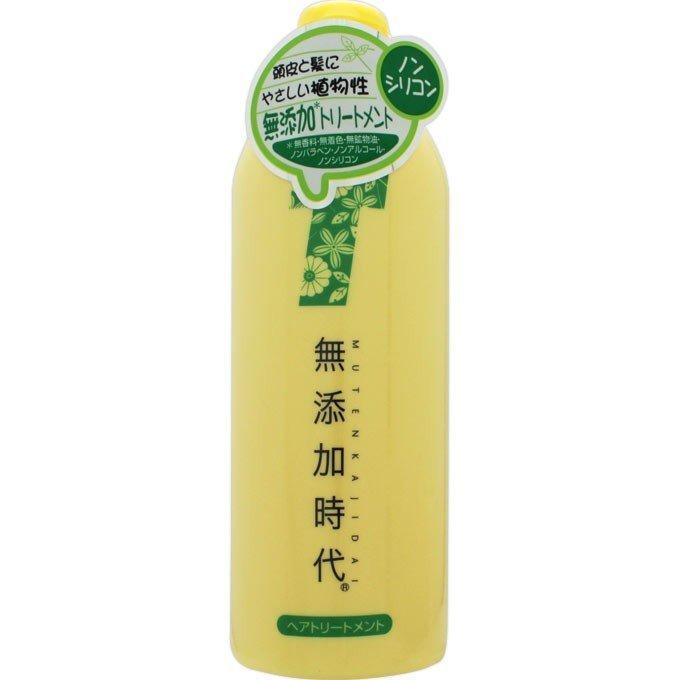 無添加時代 ヘアトリートメント 300ml リアル real [ヘアケア トリートメント ヘアパック 無香料 無着色 自然派 ノンシリコン]