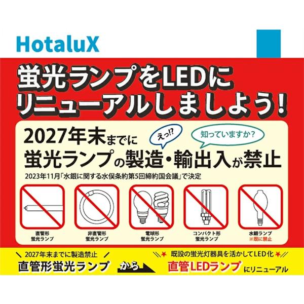 NEC 直管LEDランプ（G13） 昼光色（6500?） 25本セット LD40T65/13