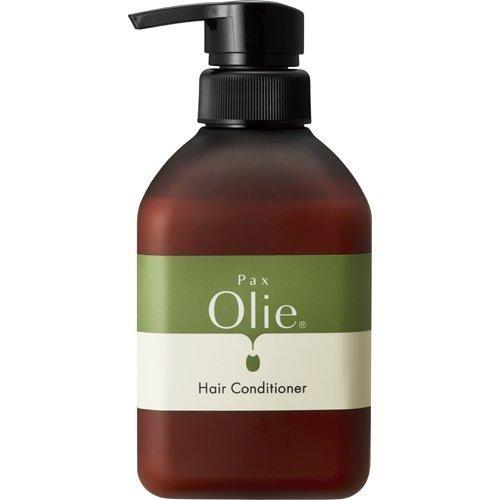 パックスオリー ヘアコンディショナー 本体 450ml  太陽油脂 [Pax Olie ヘアケア リンス 弱酸性 自然派 ポンプ ボトル]｜hc7