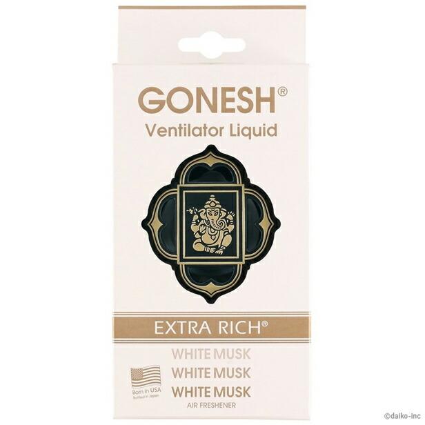 ｇｏｎｅｓｈ ヴェンティレーターリキッド ホワイトムスク 3080 43 大香 カーエアコン用 ガーネッシュ 芳香剤 カー用品 カーアクセサリー 車 438円