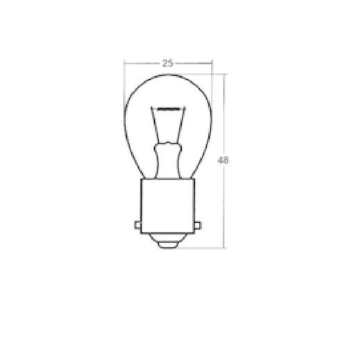 スタンレー 自動車用電球 No.6 ターンシグナル球／バック球 2個入 NO6 [ブリスターパック] 爆買 | スタンレー電気 | 01