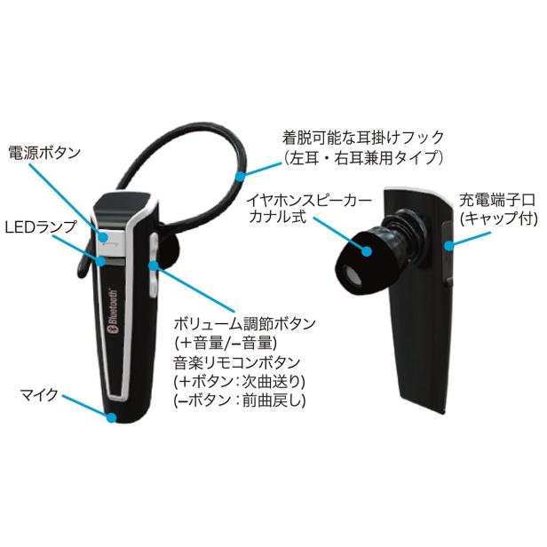 Kashimura（カシムラ） Bluetooth イヤホンマイク カナル式 [品番]BL