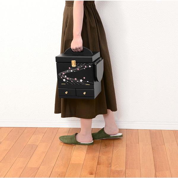 コスメボックス (約)幅26×奥行19×高さ32cm MUD-6163EN 萩原 爆買 : DIY