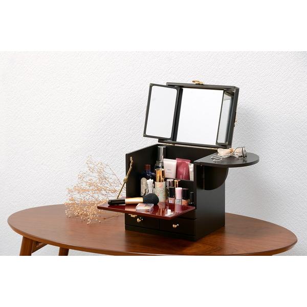 コスメボックス (約)幅26×奥行19×高さ32cm MUD-6163EN 萩原 爆買 : DIY