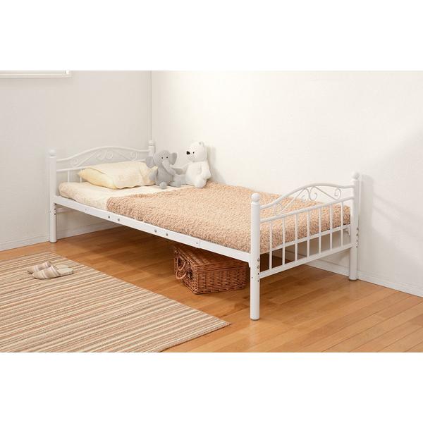 ロフトベッド (約)幅100×奥行208×高さ190/71.5×床面高154/36・32・28cm KH-3528M-WH 萩原 ロフトベッド 約 幅100×奥行208×高さ190/71 5×床面高154/36 28cm KH 3528M WH 萩原