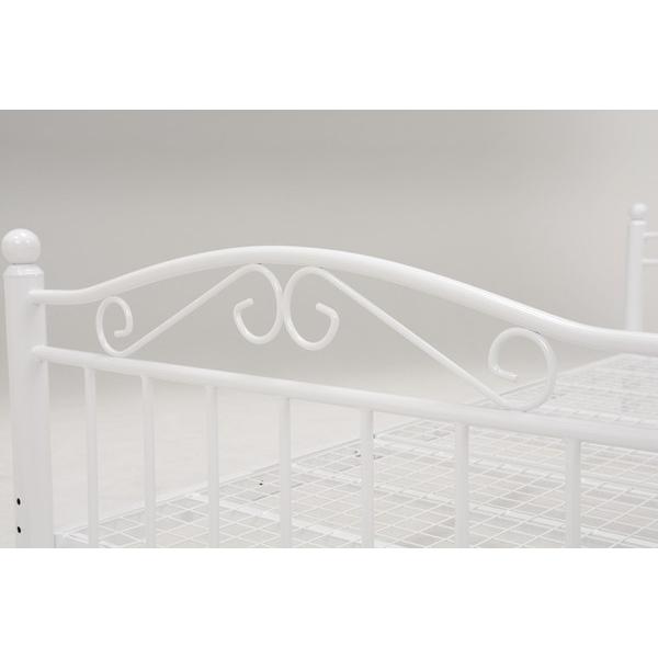 ロフトベッド (約)幅100×奥行208×高さ190/71.5×床面高154/36・32・28cm KH-3528M-WH 萩原 ロフトベッド 約 幅100×奥行208×高さ190/71 5×床面高154/36 28cm KH 3528M WH 萩原