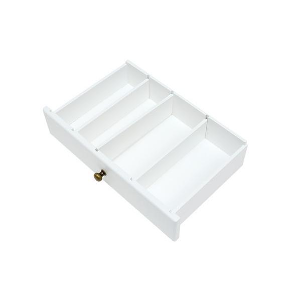 コスメボックス (約)幅27×奥行18×高さ35cm MUD-6740WH 萩原 爆買 : DIY