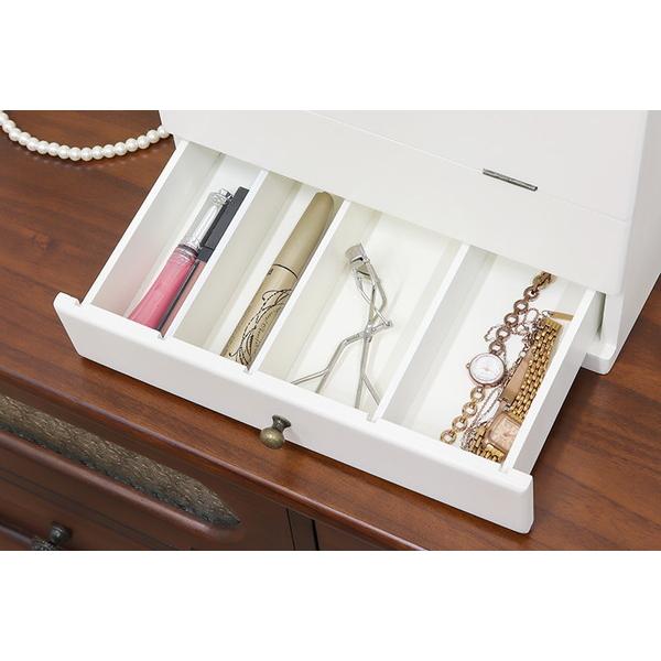 コスメボックス (約)幅27×奥行18×高さ35cm MUD-6740WH 萩原 [家具 インテリア] コスメボックス (約)幅27×奥行18×高さ35cm MUD-6740WH 萩原 爆買 : DIY